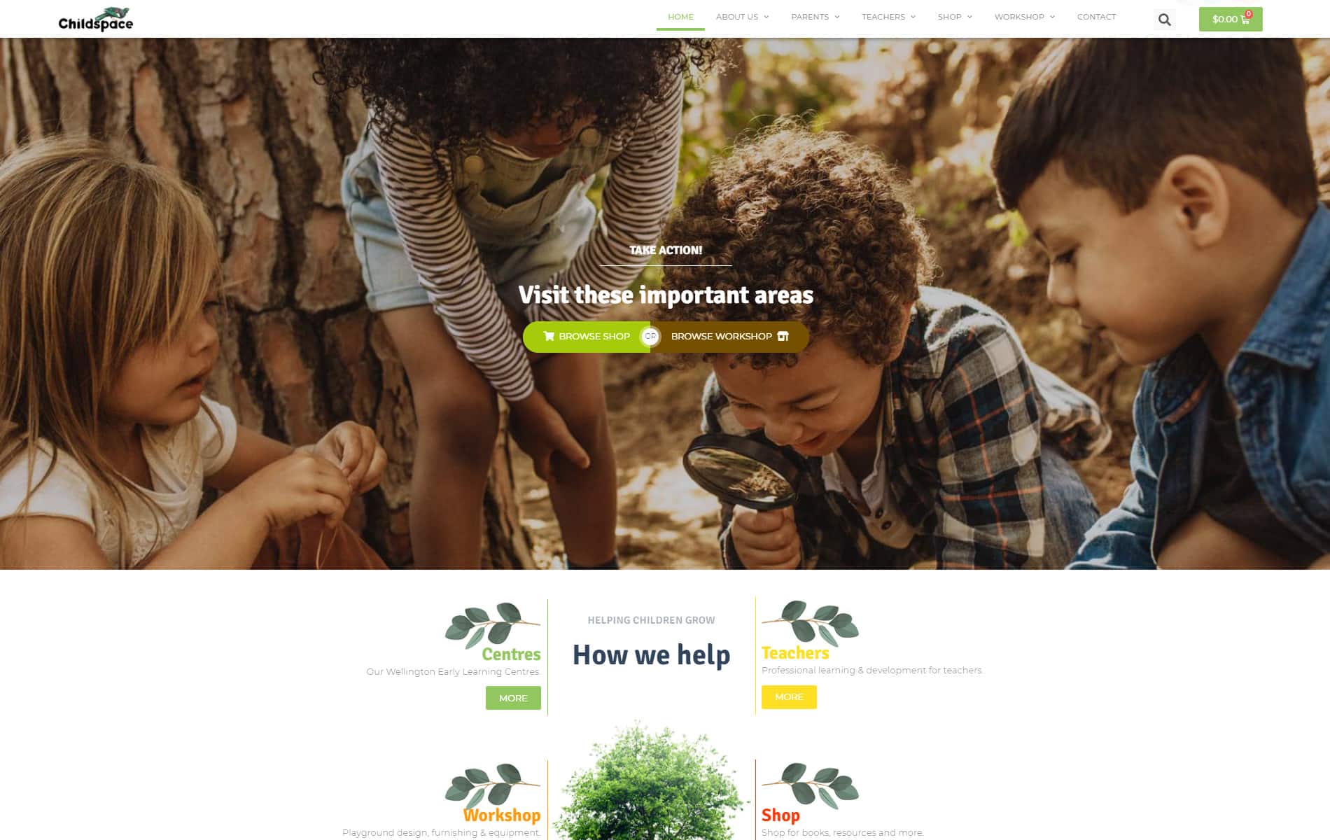 RiverRidge Retreat after screenshot