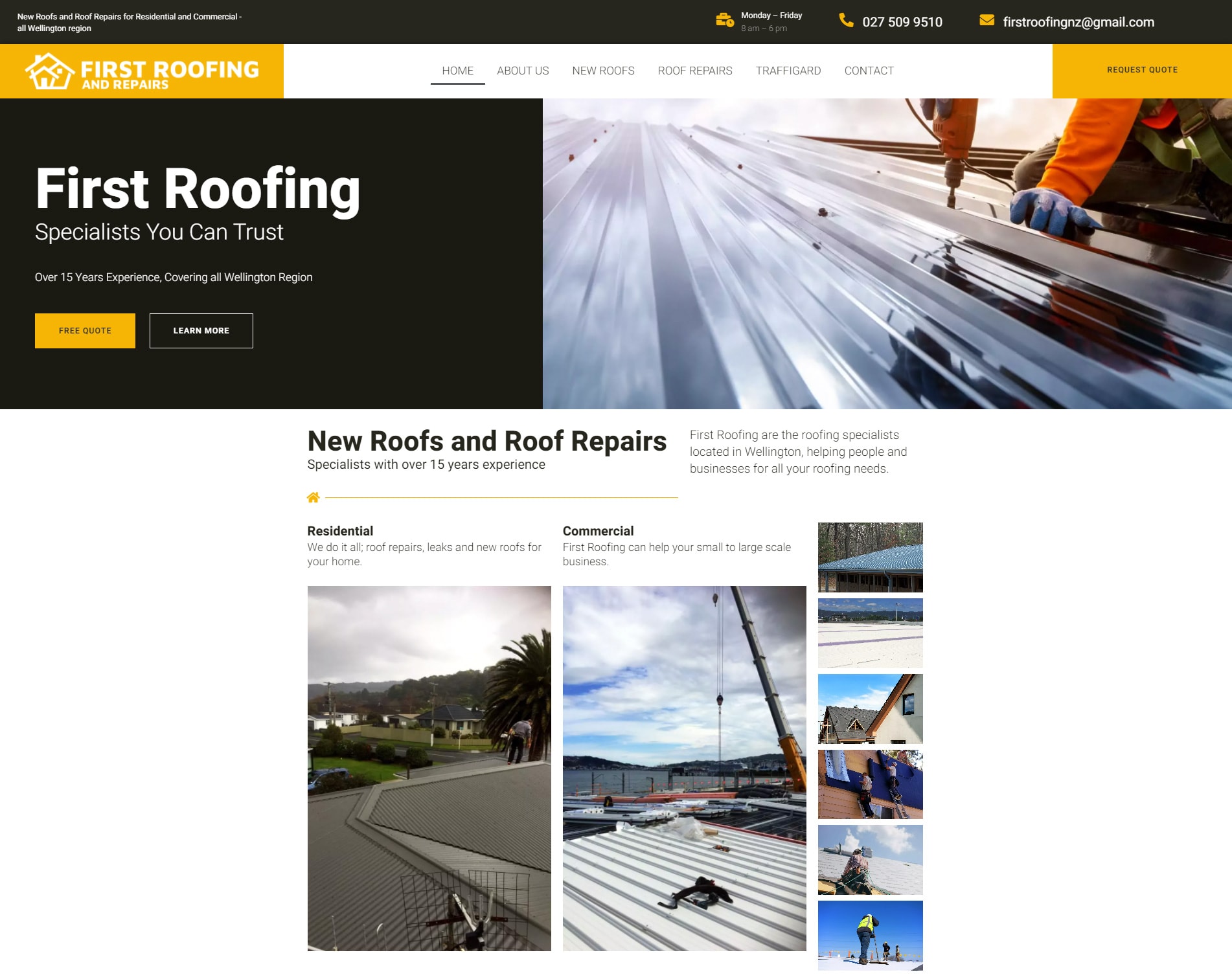 First Roofing Case Study